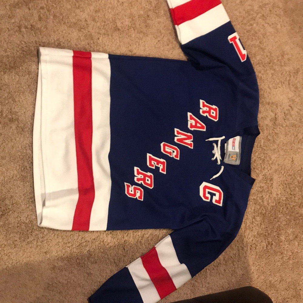 Mark Messier Rangers Jersey Stitched